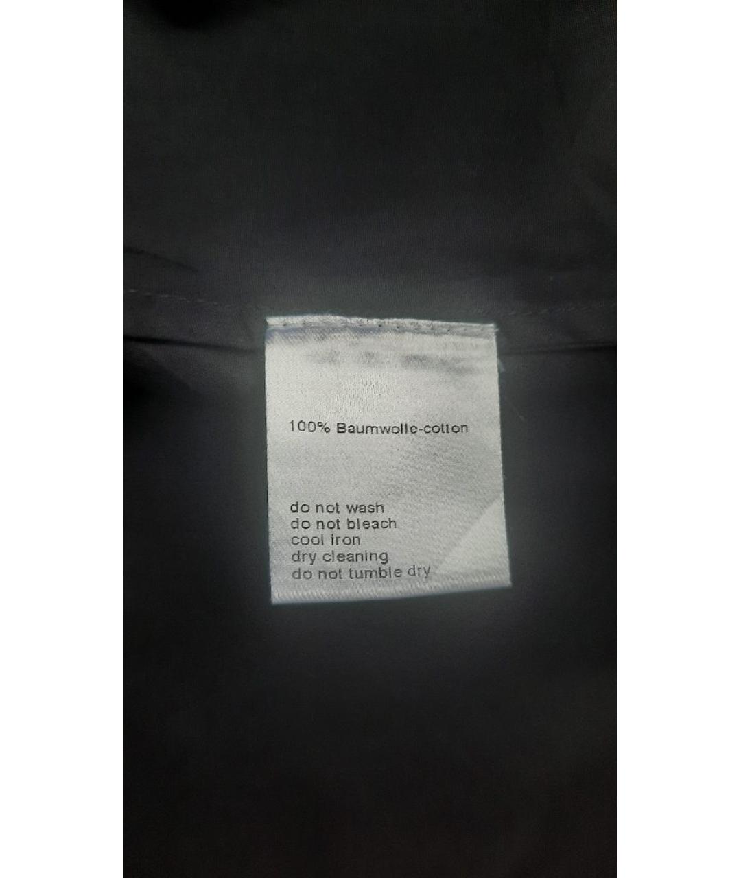 AKRIS Черная хлопковая блузы, фото 8