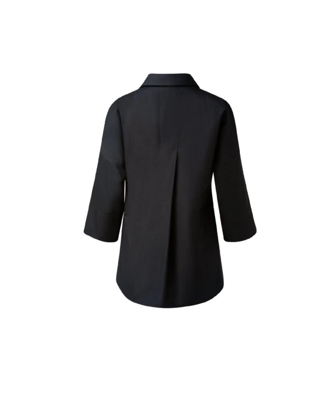 AKRIS Черная хлопковая блузы, фото 2