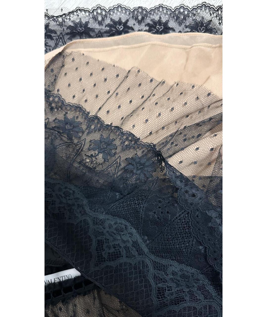 VALENTINO Мульти хлопковая юбка макси, фото 4