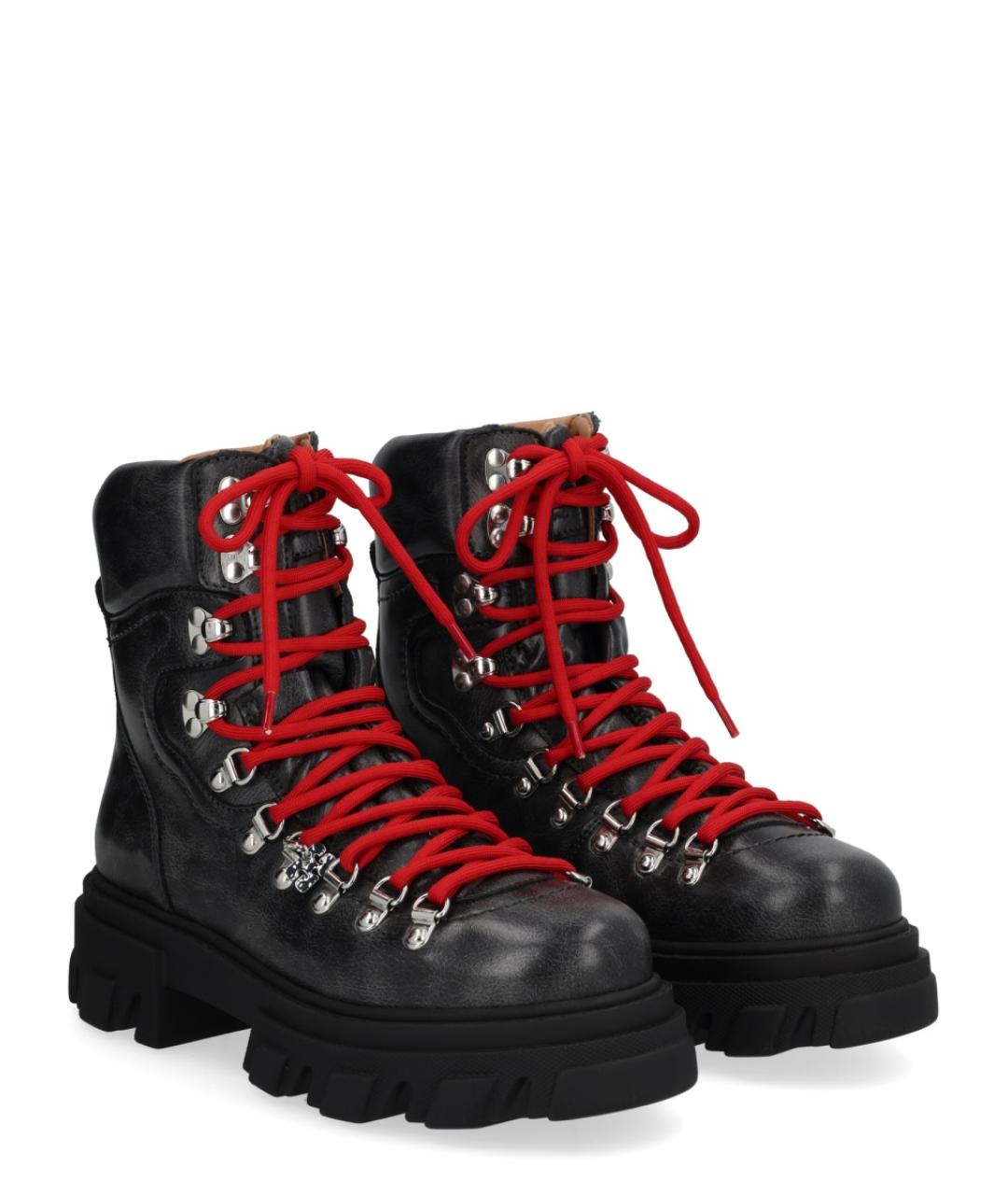 GANNI Серые ботинки, фото 2