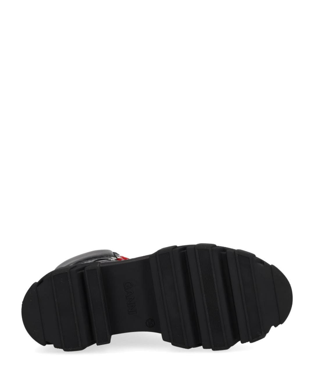 GANNI Серые ботинки, фото 5