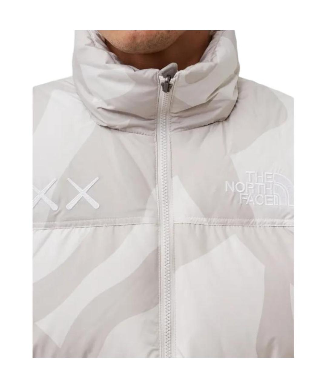 THE NORTH FACE Белый пуховик, фото 3