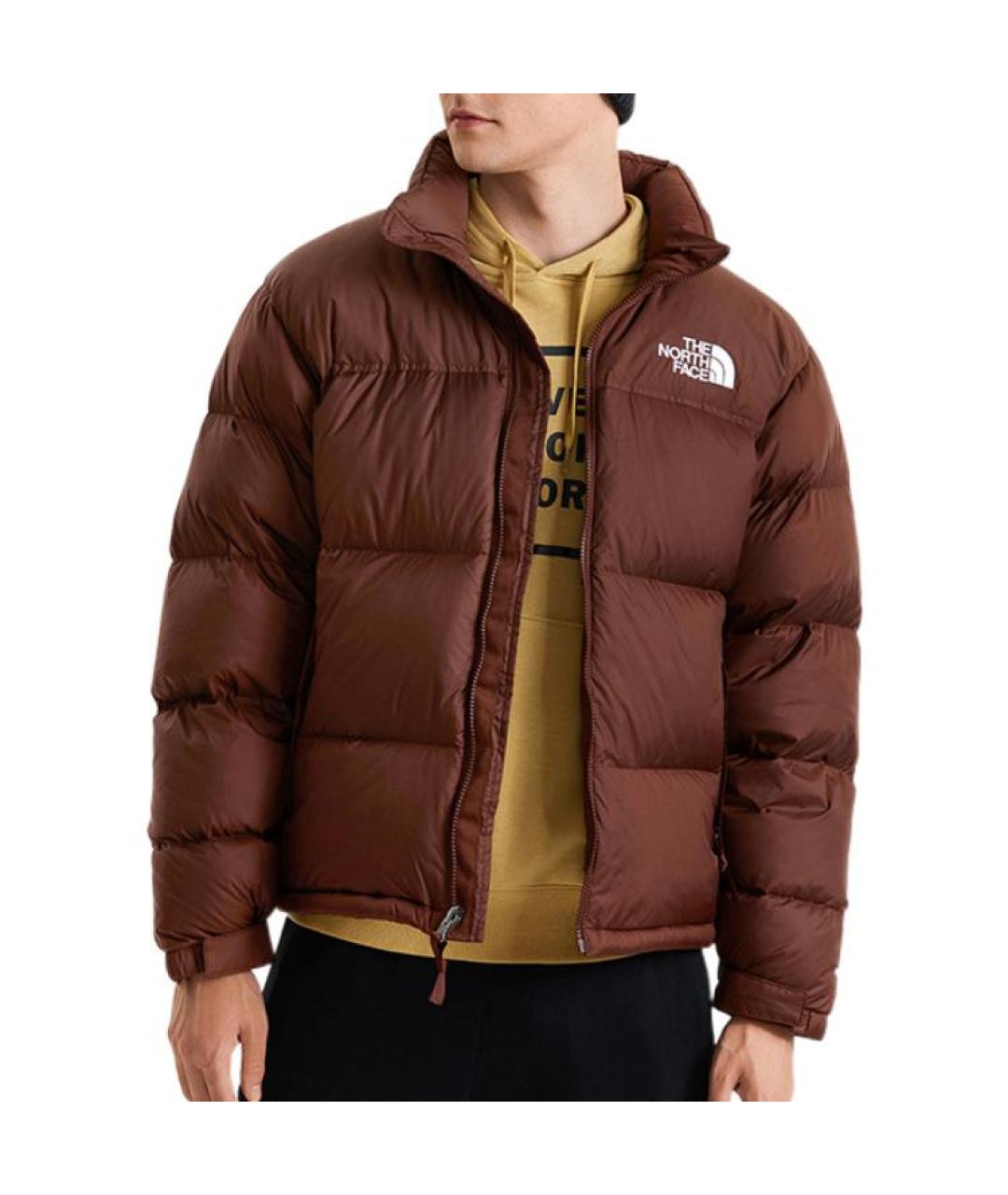 THE NORTH FACE Коричневая полиамидовая куртка, фото 3