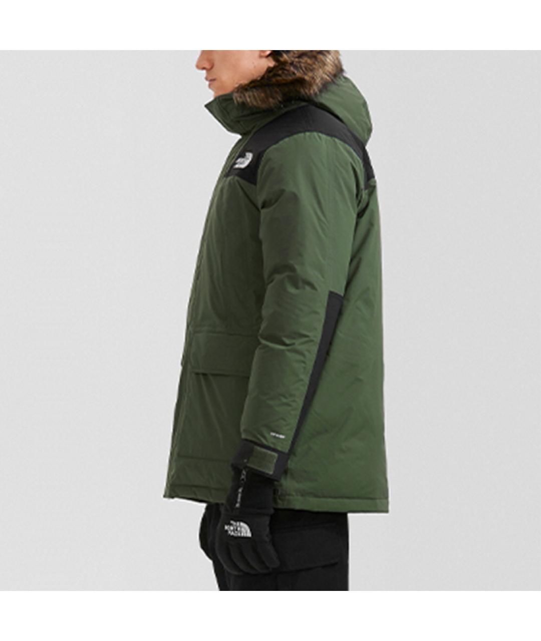 THE NORTH FACE Зеленый пуховик, фото 7
