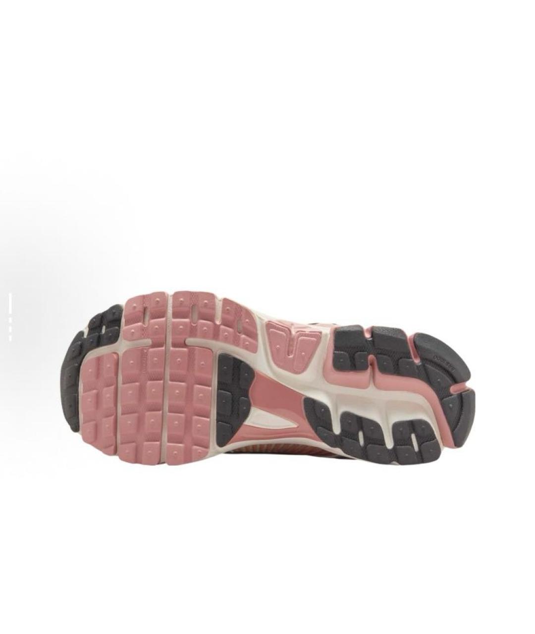 NIKE Коралловые текстильные низкие кроссовки / кеды, фото 5