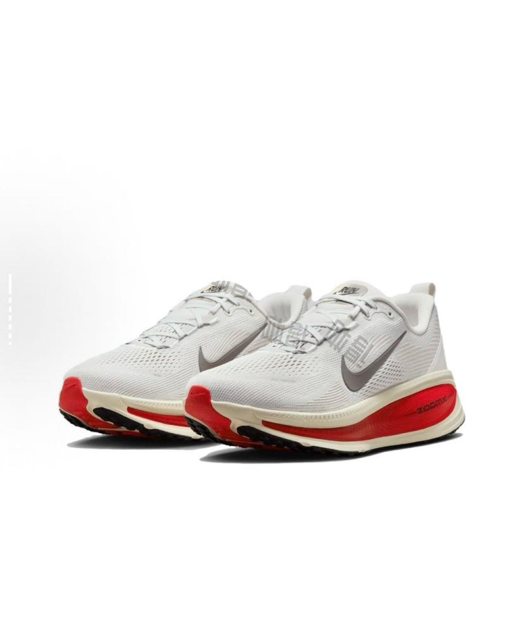 NIKE Серые текстильные низкие кроссовки / кеды, фото 2