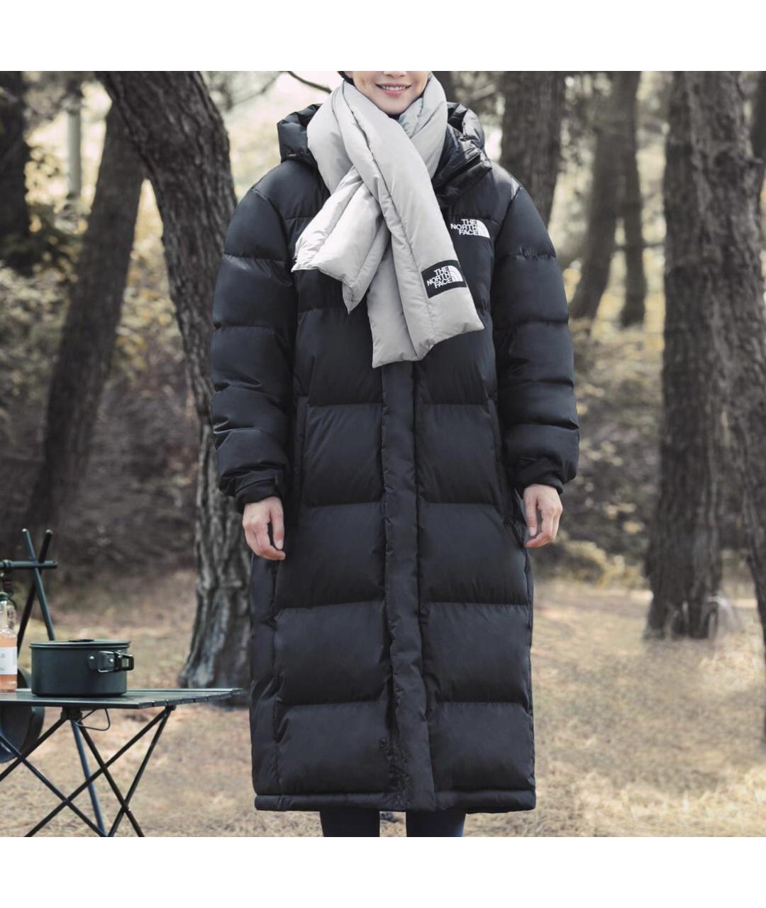 THE NORTH FACE Черный пуховик, фото 3