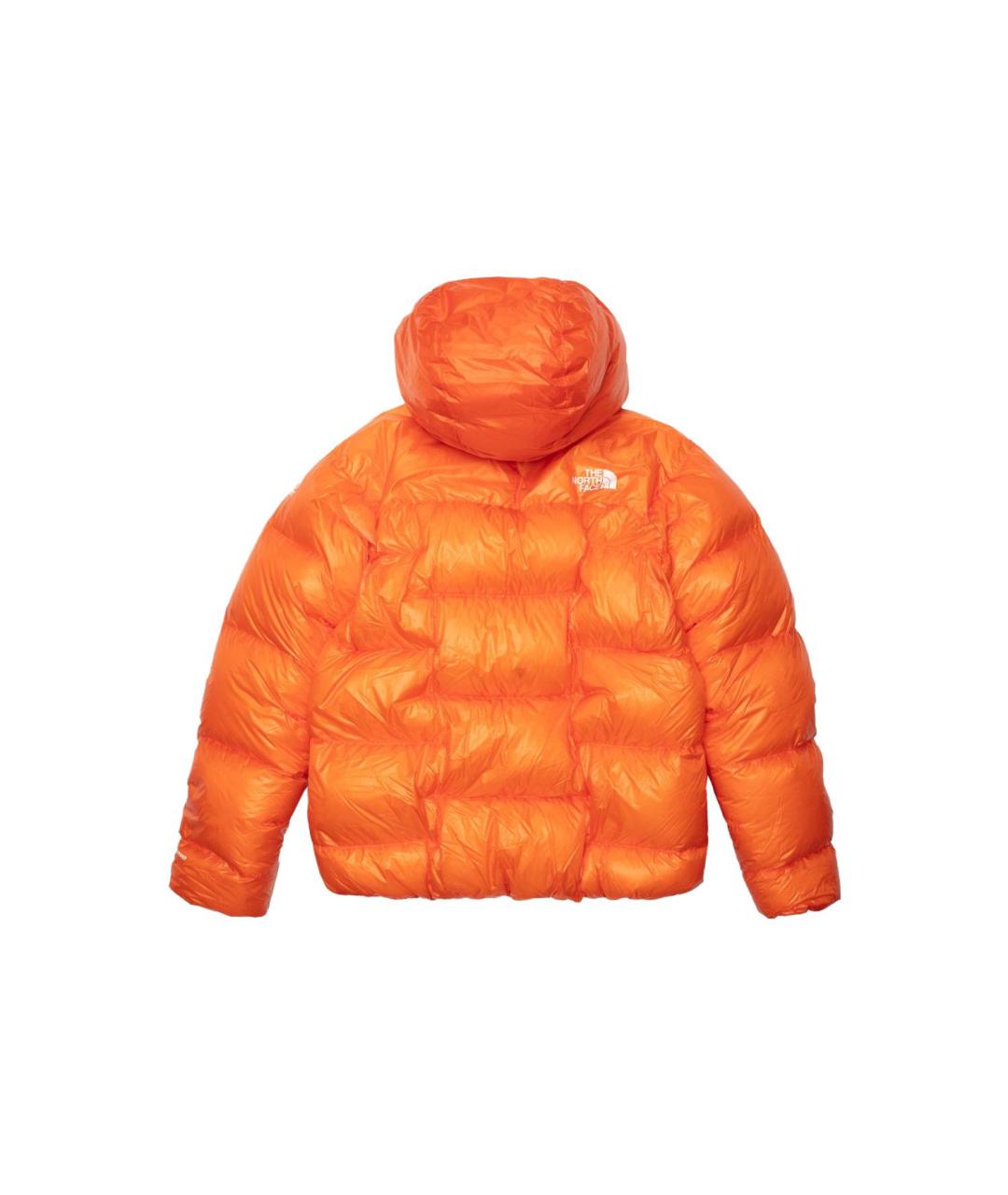 THE NORTH FACE Оранжевый полиамидовый пуховик, фото 2