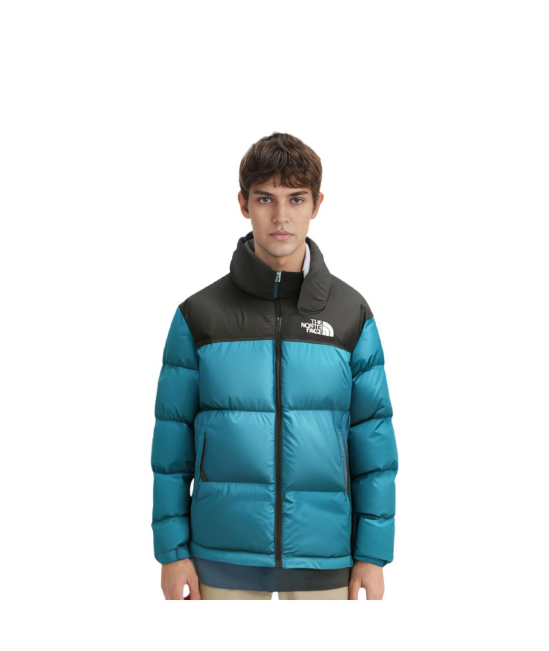 THE NORTH FACE Синяя полиамидовая куртка, фото 5