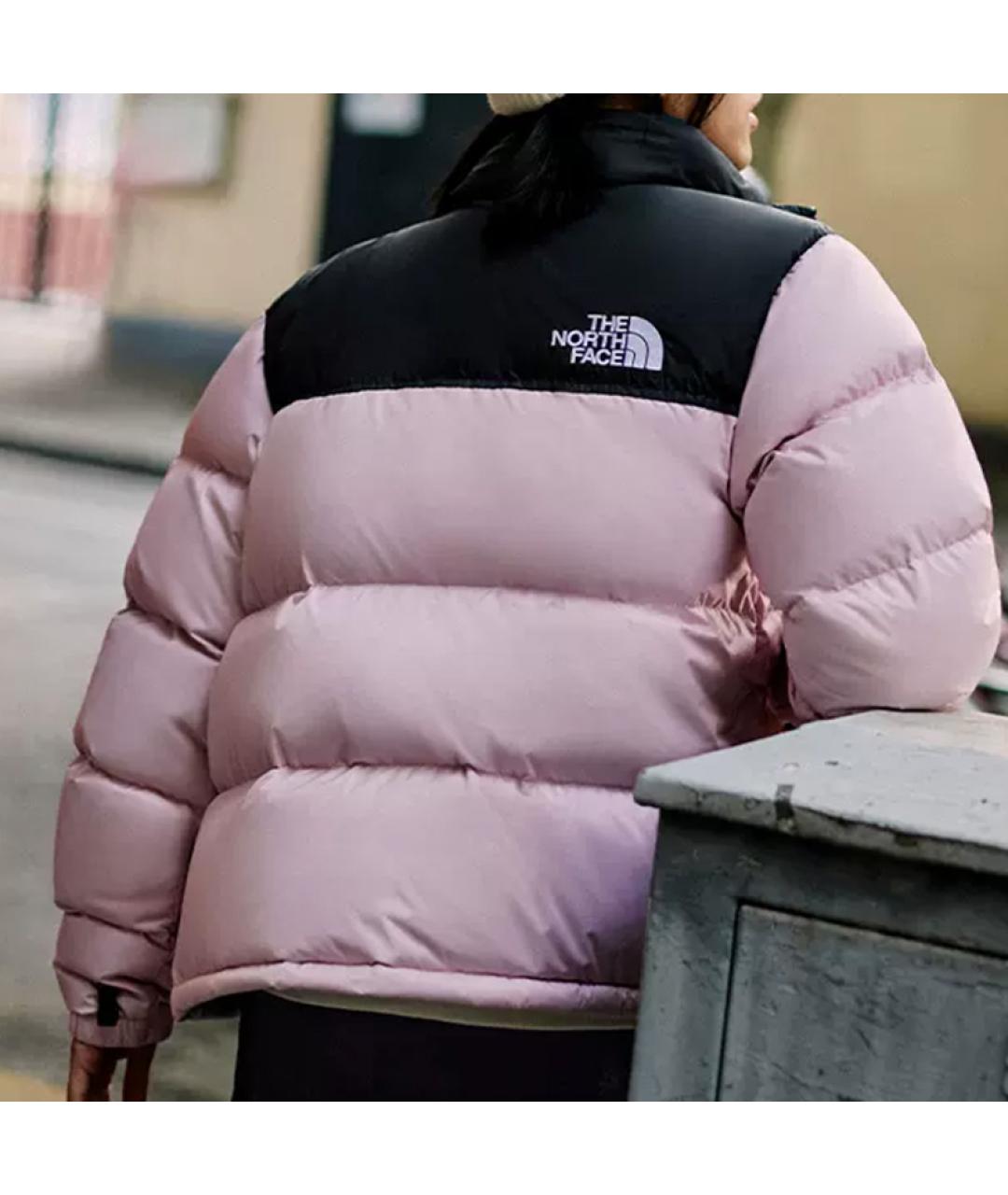 THE NORTH FACE Розовый полиамидовый пуховик, фото 6