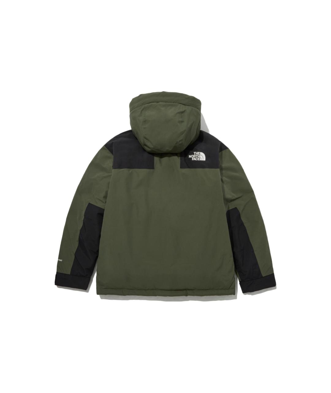 THE NORTH FACE Зеленый пуховик, фото 2