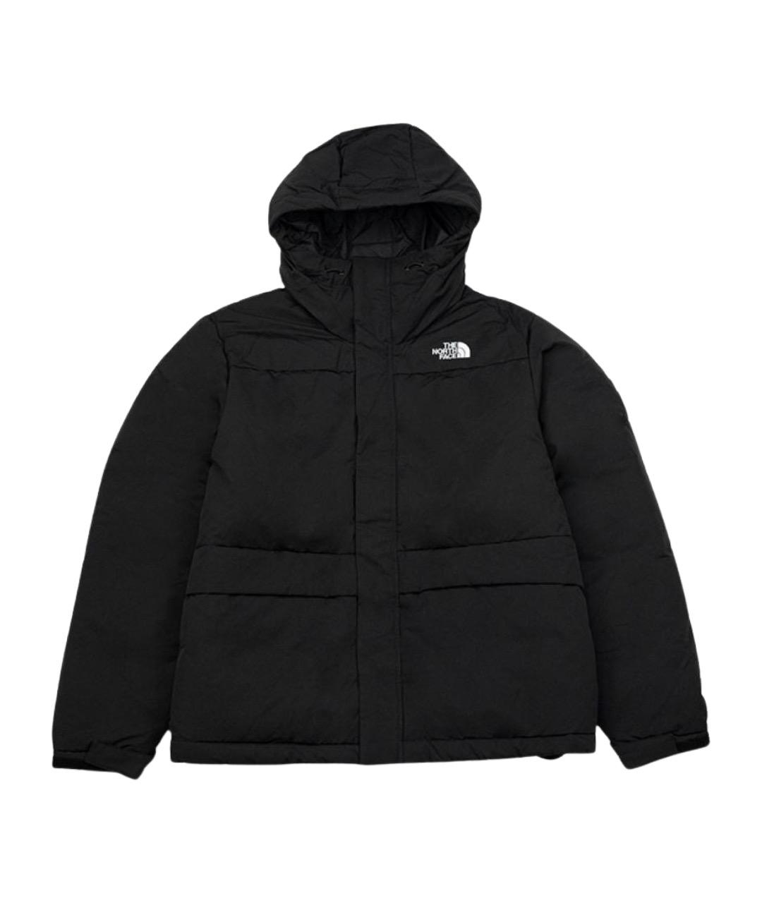 THE NORTH FACE Черный полиамидовый пуховик, фото 1