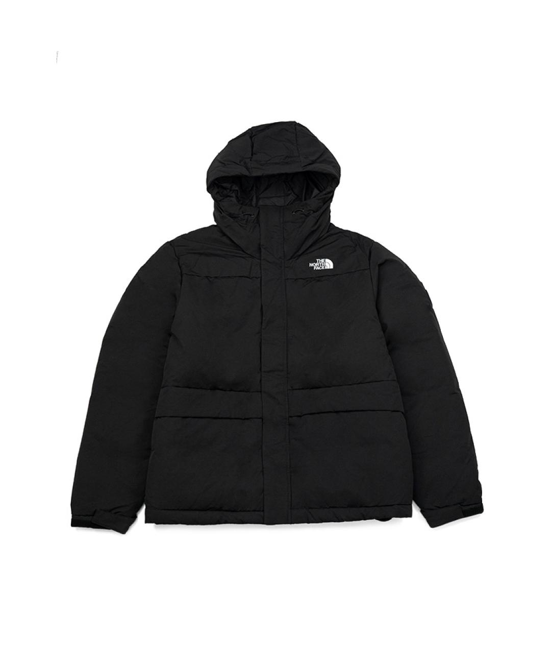 THE NORTH FACE Черный полиамидовый пуховик, фото 4