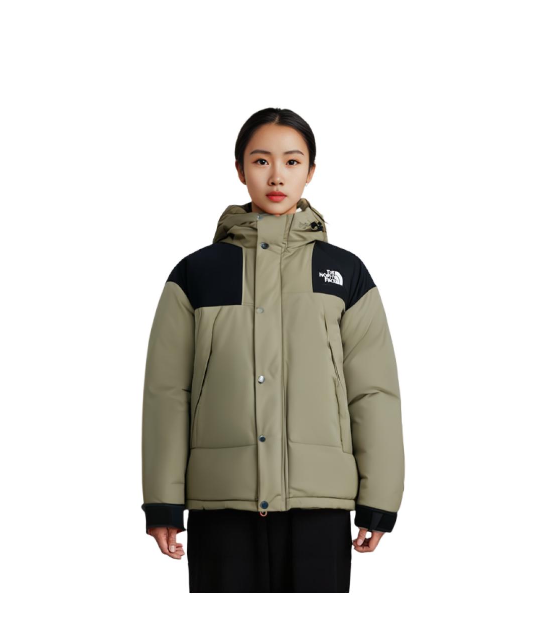 THE NORTH FACE Бежевая полиамидовая куртка, фото 7