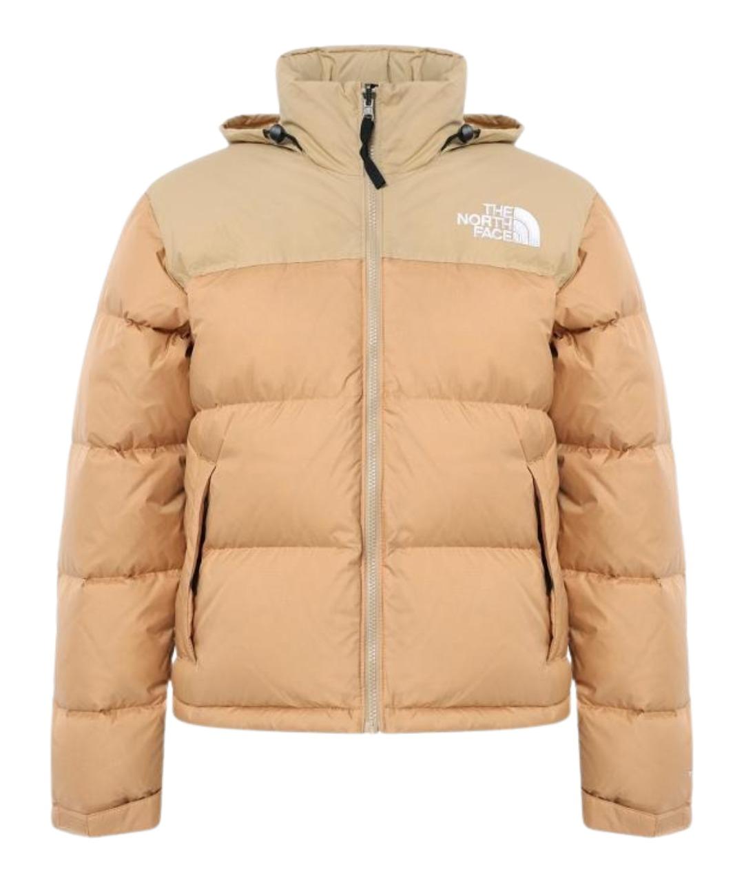 THE NORTH FACE Бежевый пуховик, фото 1