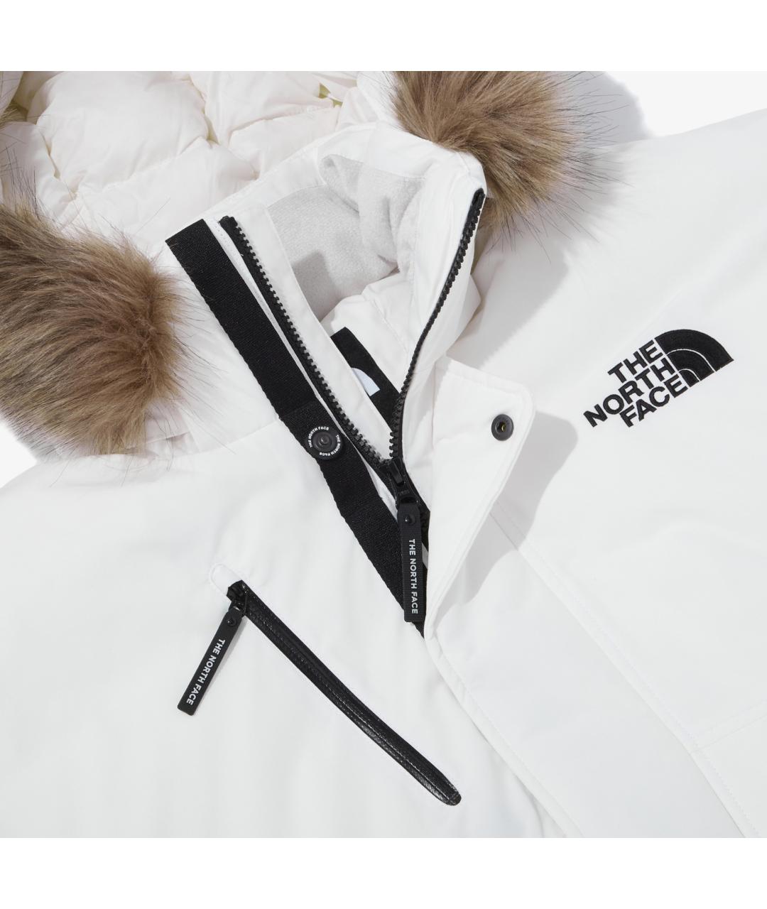 THE NORTH FACE Белый пуховик, фото 4