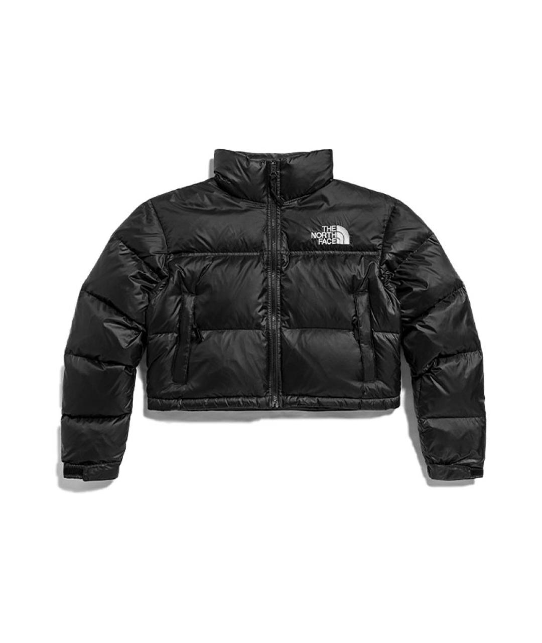 THE NORTH FACE Черный полиамидовый пуховик, фото 4