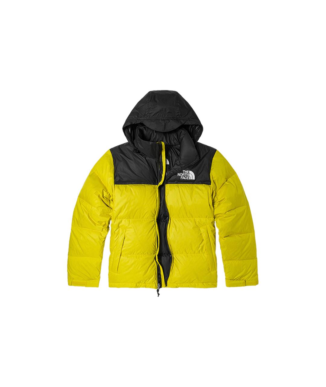THE NORTH FACE Желтый пуховик, фото 1