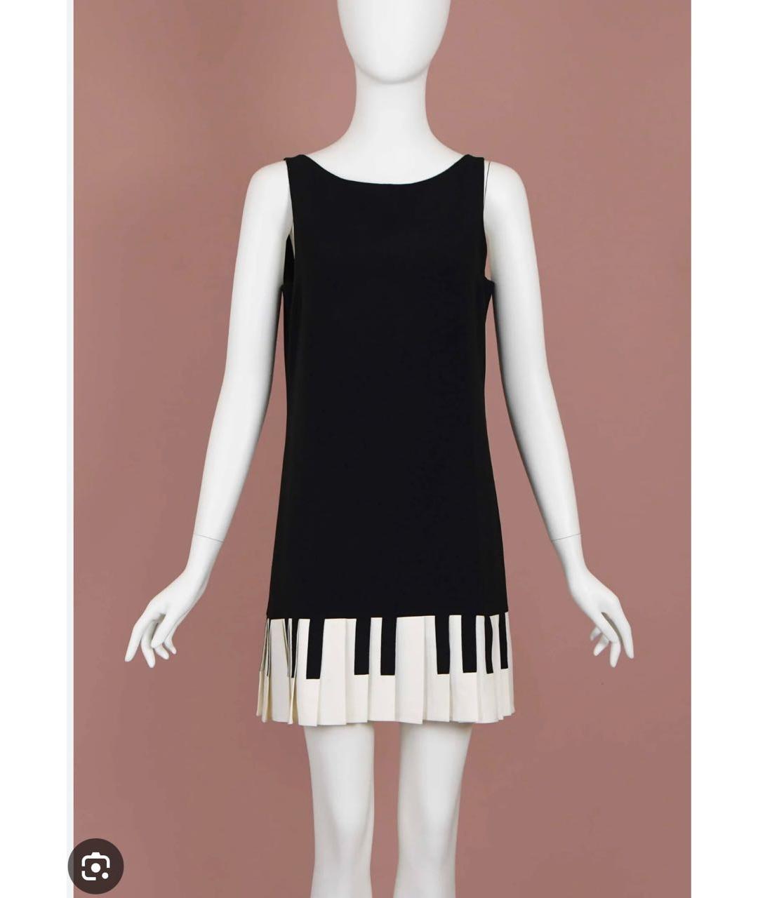 MOSCHINO Черное коктейльное платье, фото 8