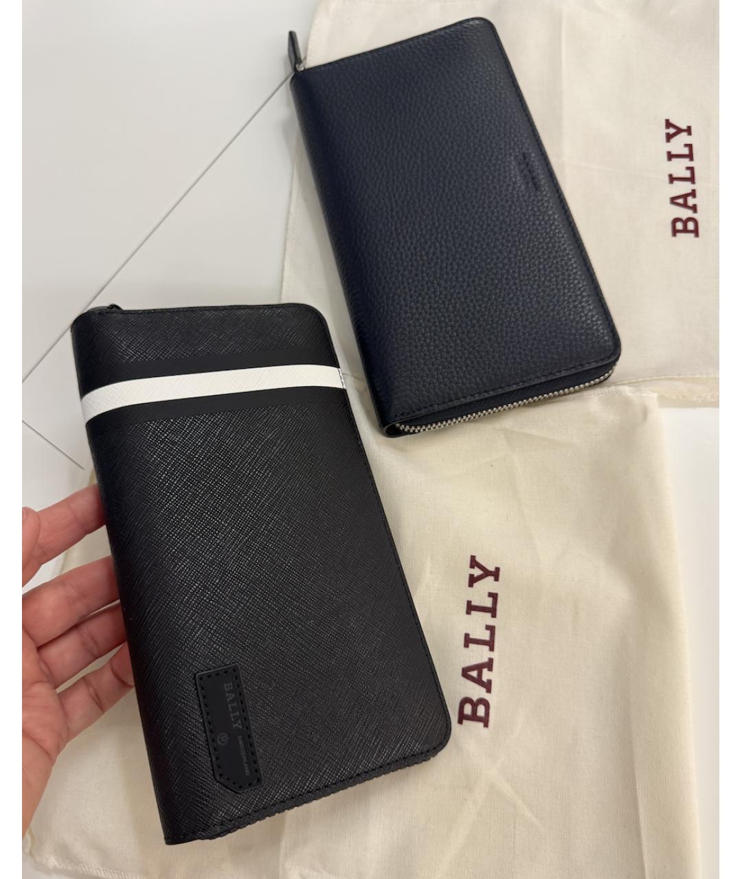 BALLY Черный кошелек из искусственной кожи, фото 8