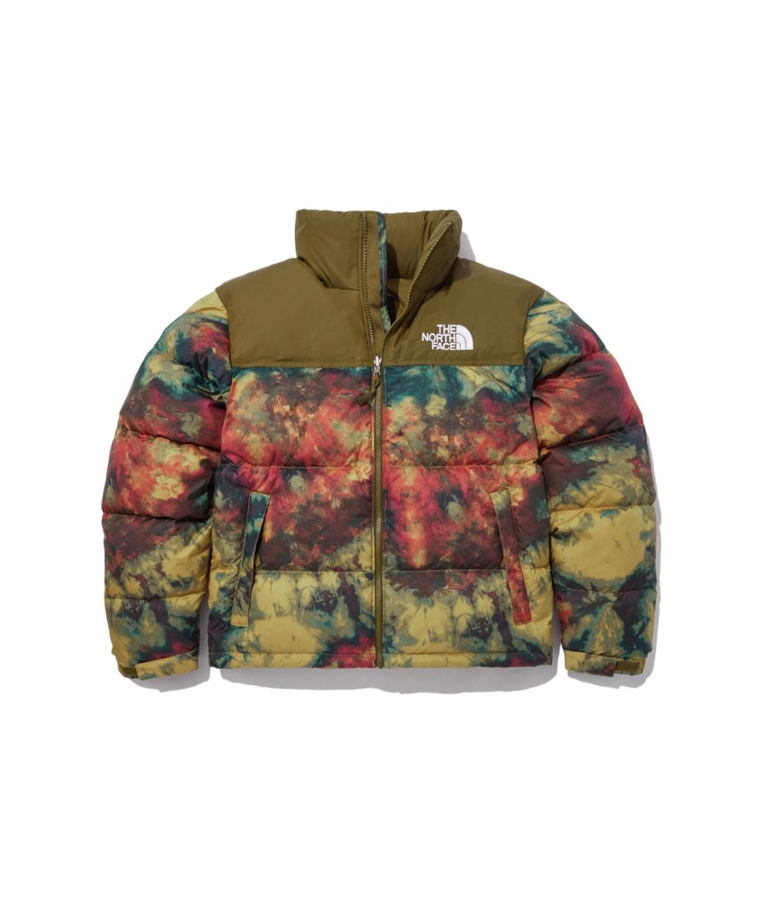 THE NORTH FACE Желтый пуховик, фото 1