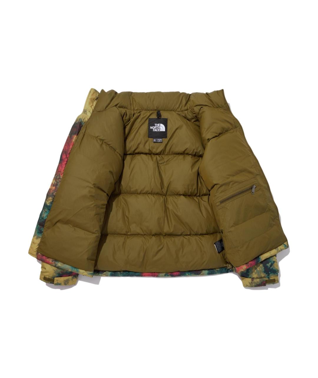 THE NORTH FACE Желтый пуховик, фото 3