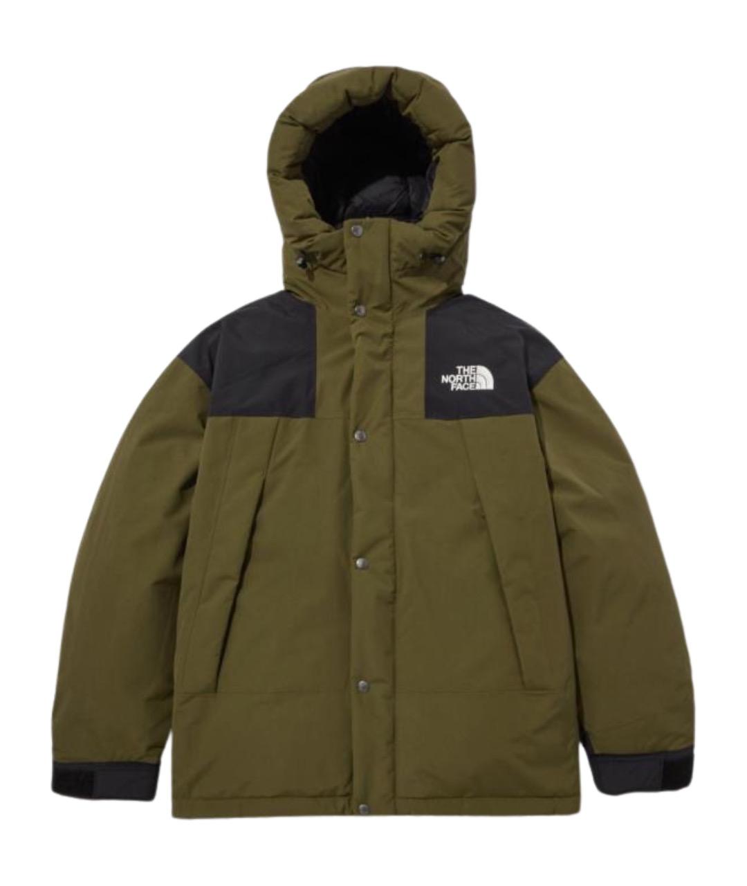 THE NORTH FACE Хаки полиамидовая куртка, фото 1
