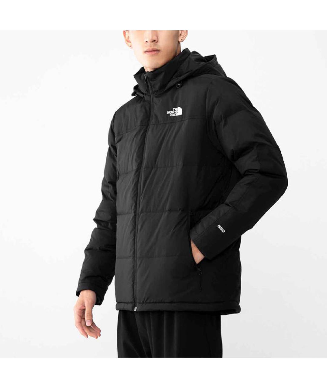 THE NORTH FACE Черный пуховик, фото 4