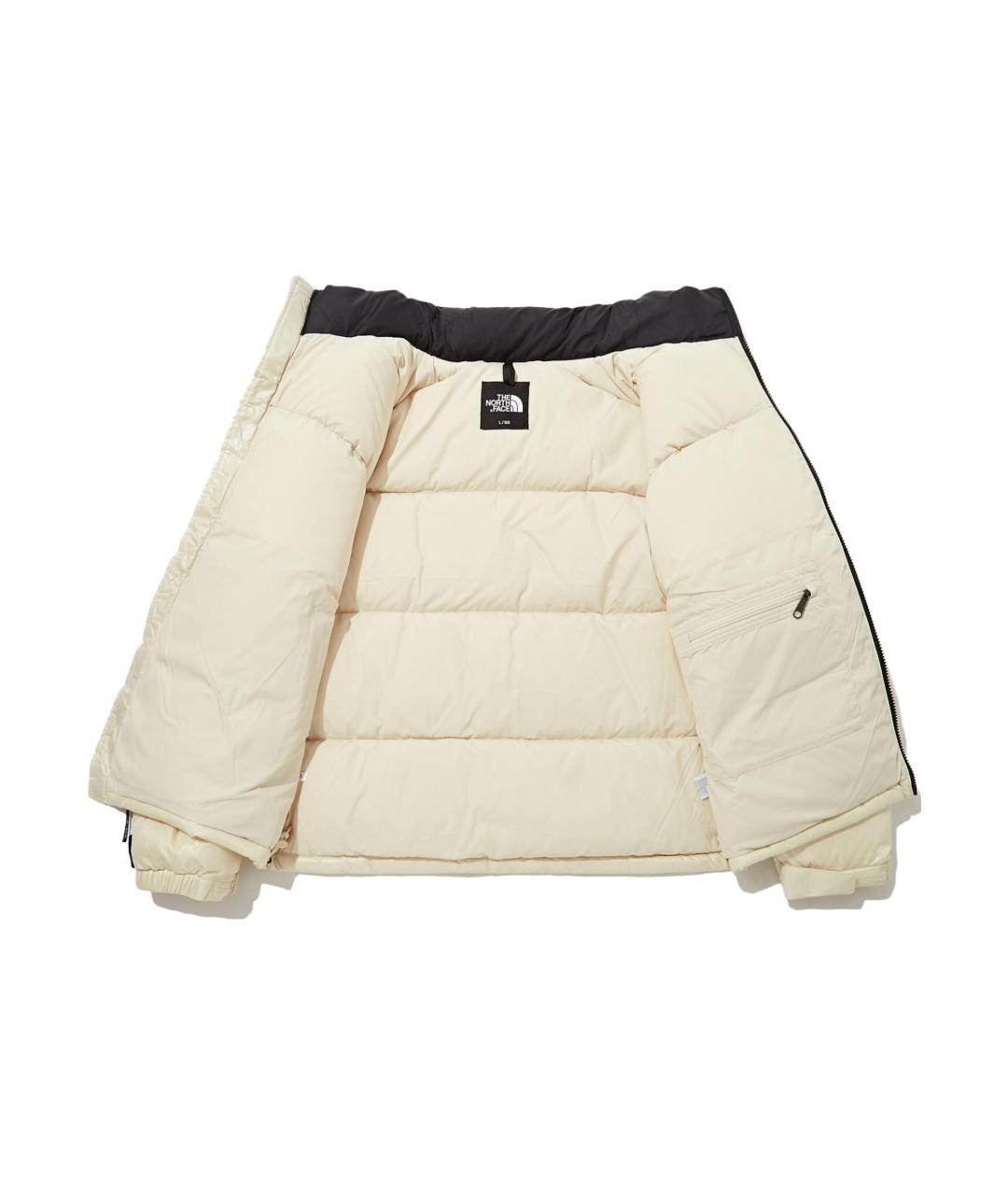 THE NORTH FACE Бежевый пуховик, фото 3