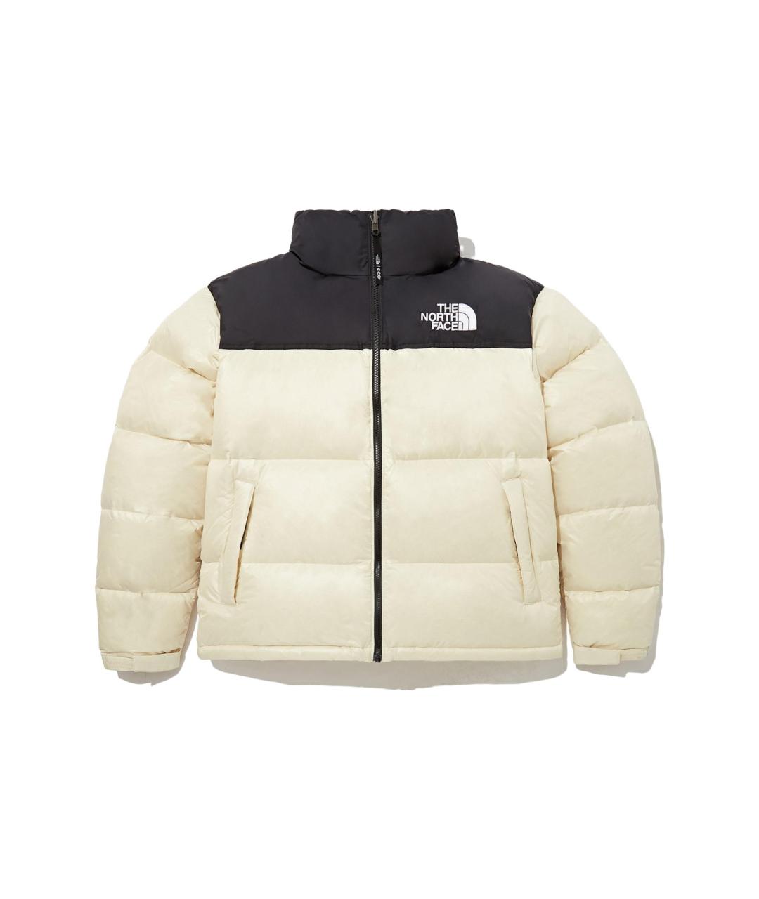 THE NORTH FACE Бежевый пуховик, фото 1
