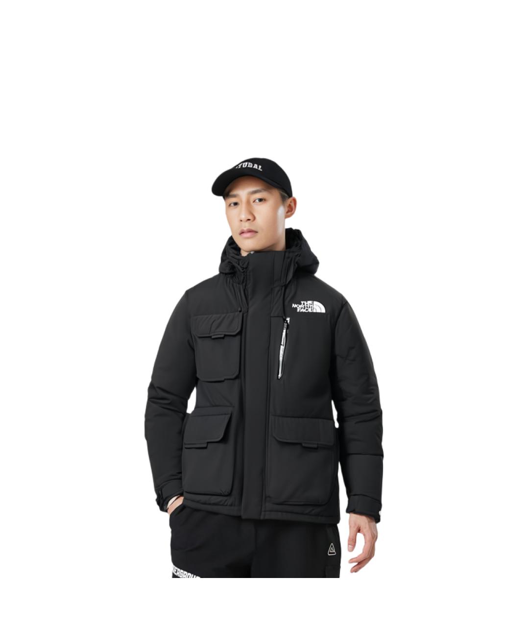 THE NORTH FACE Черная полиамидовая куртка, фото 4