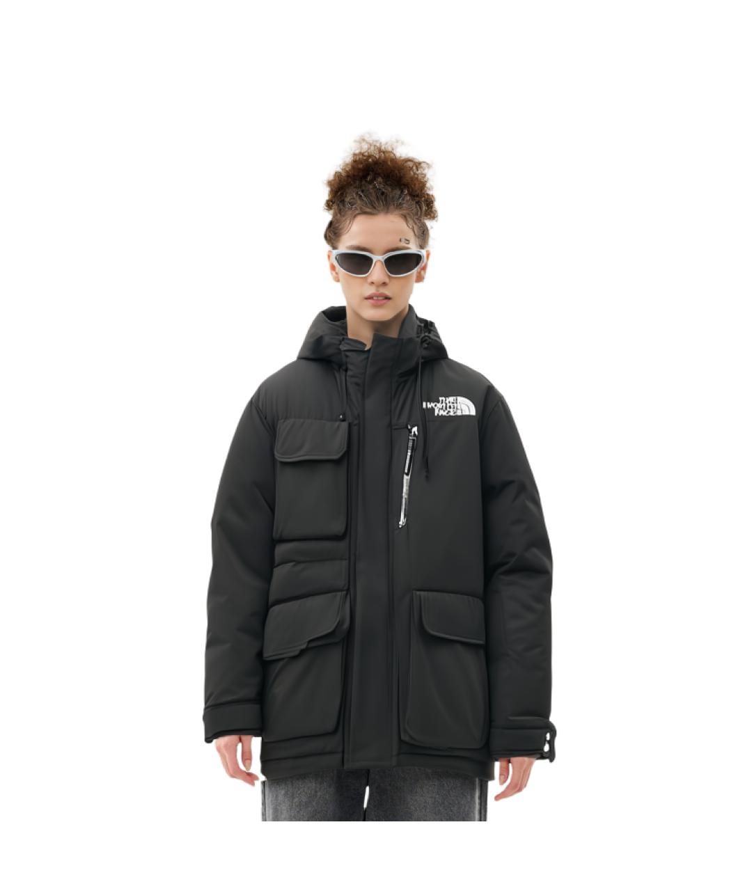 THE NORTH FACE Черная полиамидовая куртка, фото 5