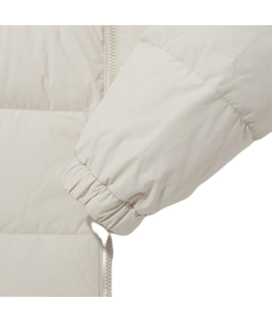 THE NORTH FACE Белый полиамидовый пуховик, фото 5