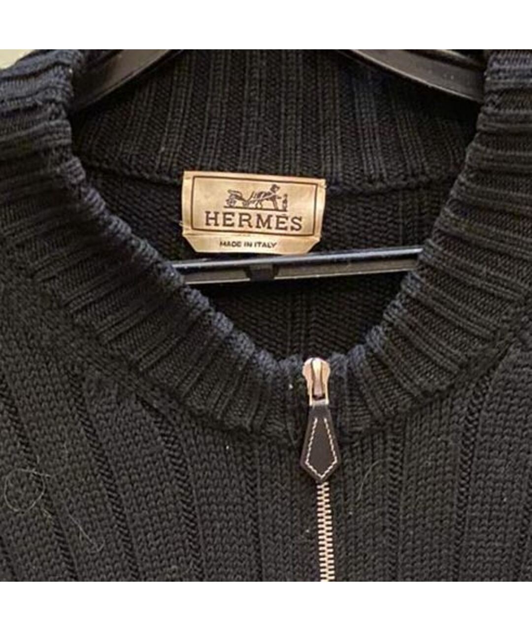 HERMES PRE-OWNED Черный шерстяной джемпер / свитер, фото 4