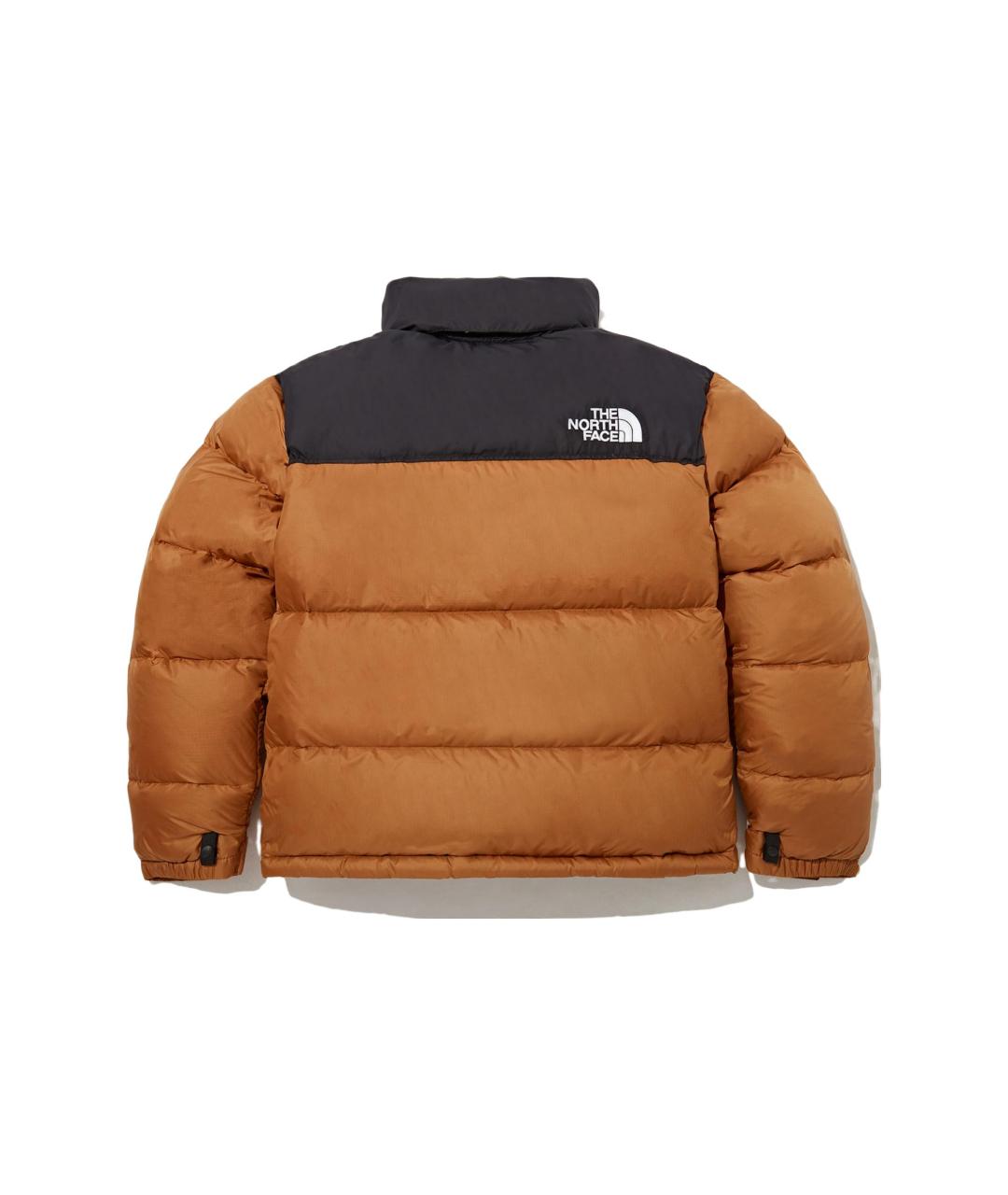 THE NORTH FACE Оранжевый полиамидовый пуховик, фото 2