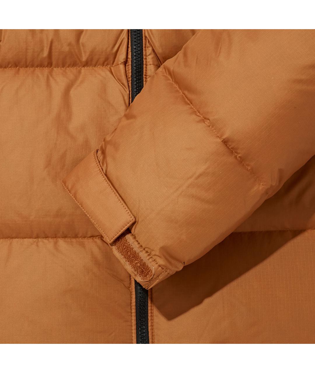 THE NORTH FACE Оранжевый полиамидовый пуховик, фото 4