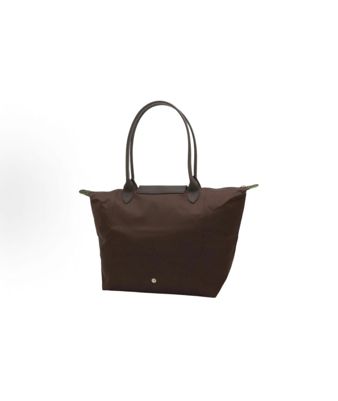 LONGCHAMP Коричневая сумка тоут, фото 2