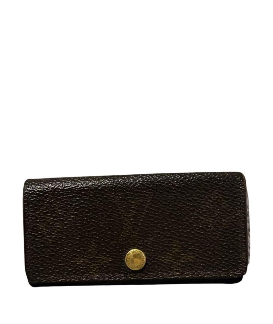 LOUIS VUITTON Коричневая ключница, фото 1