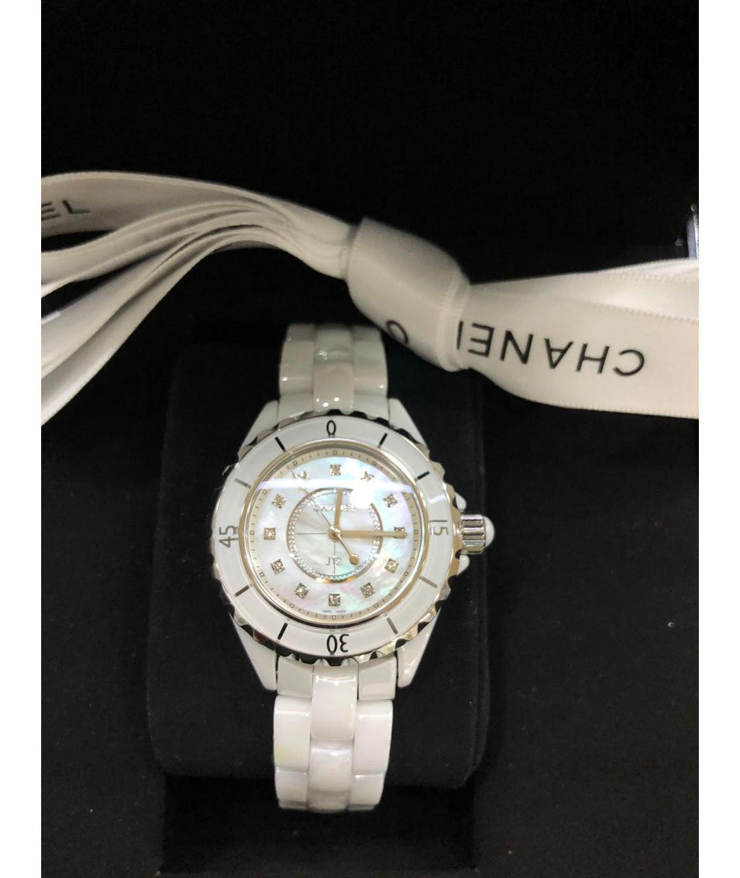 CHANEL Белые часы, фото 5