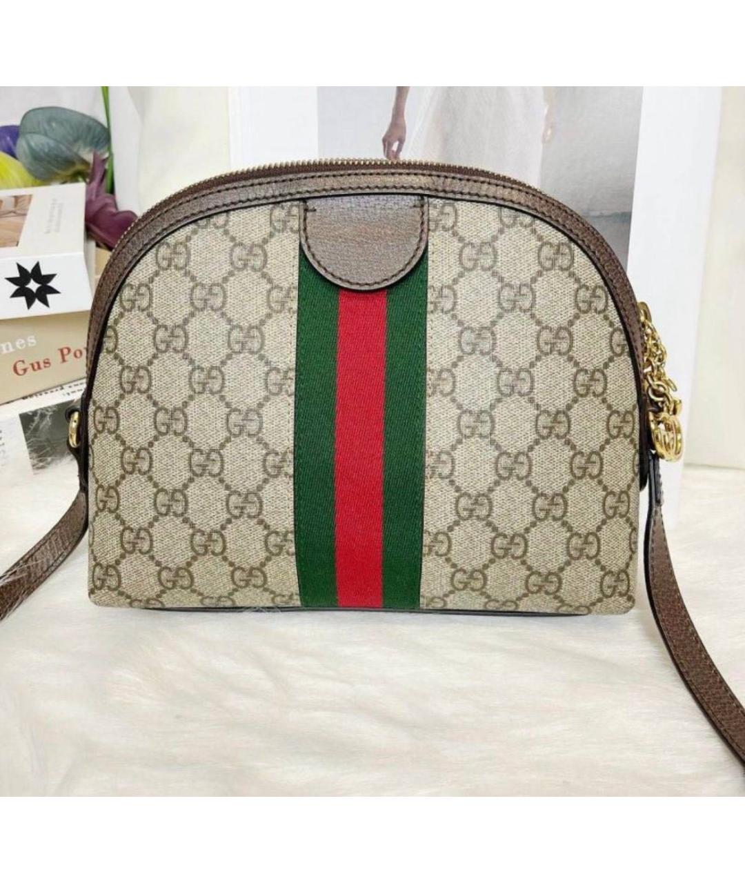 GUCCI Бежевая сумка через плечо, фото 3