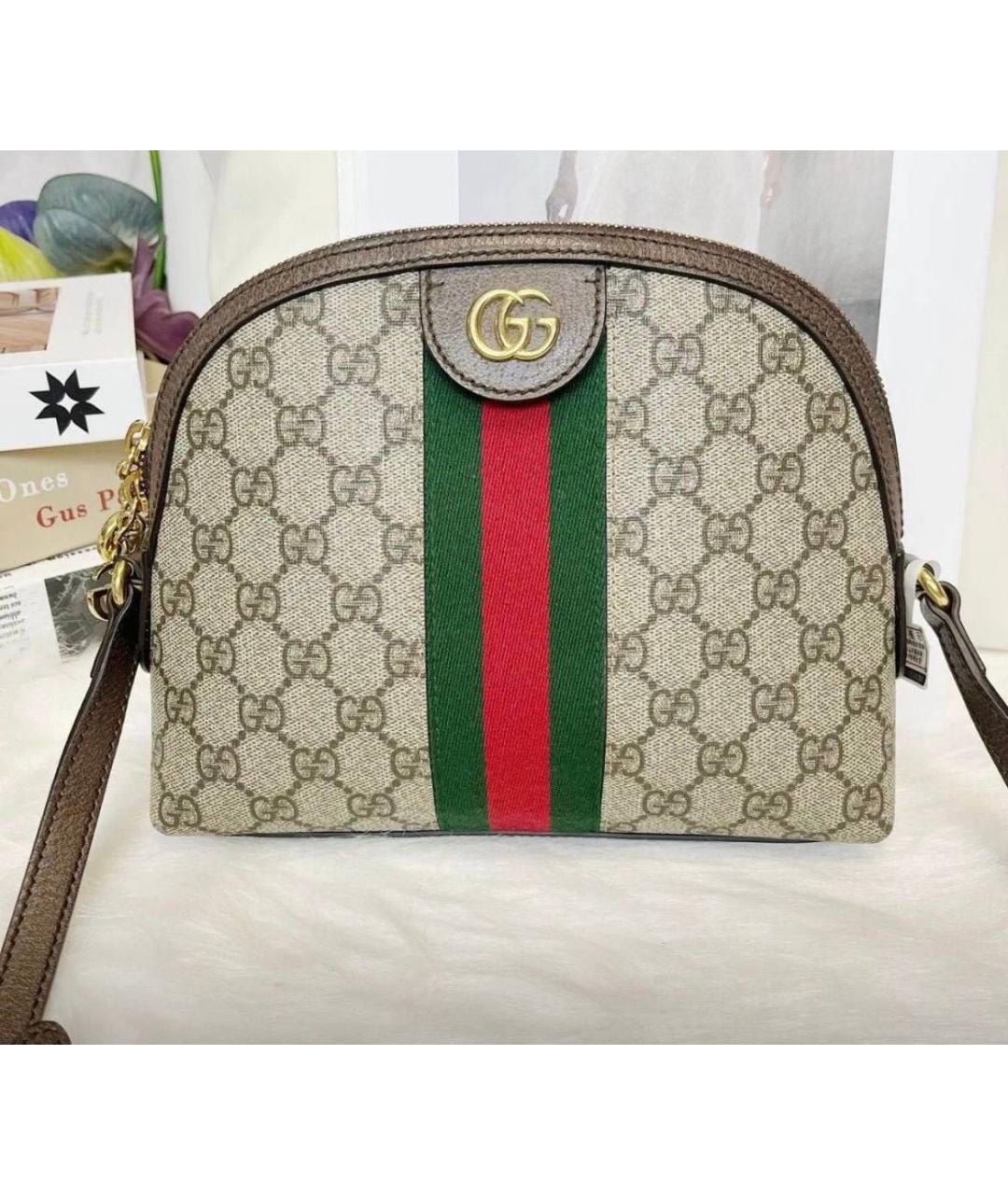GUCCI Бежевая сумка через плечо, фото 2