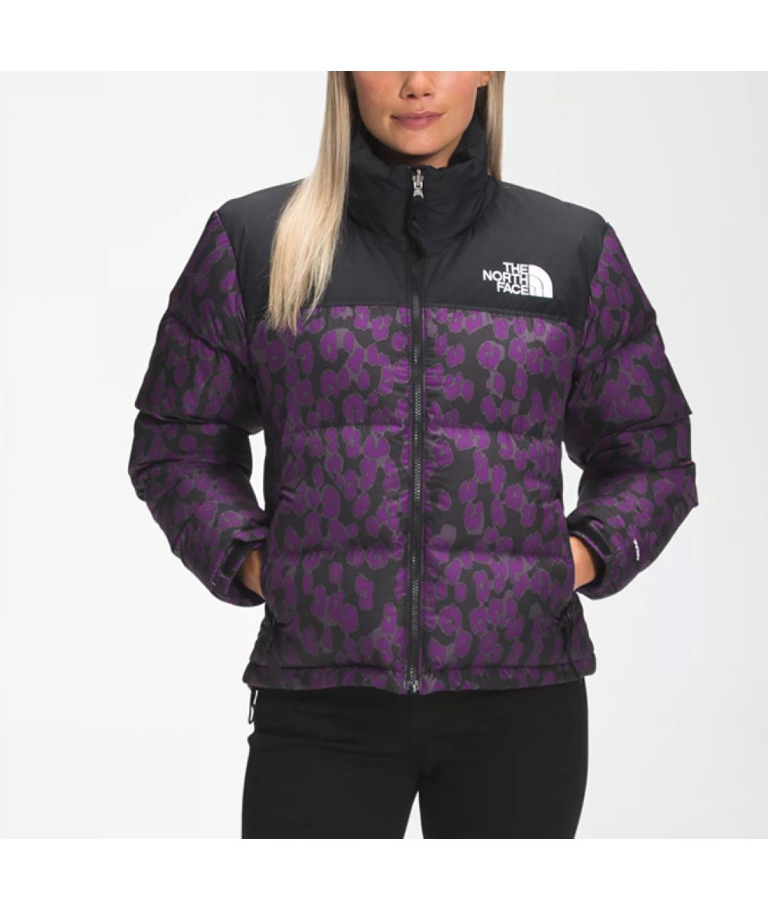 THE NORTH FACE Фиолетовый полиамидовый пуховик, фото 3