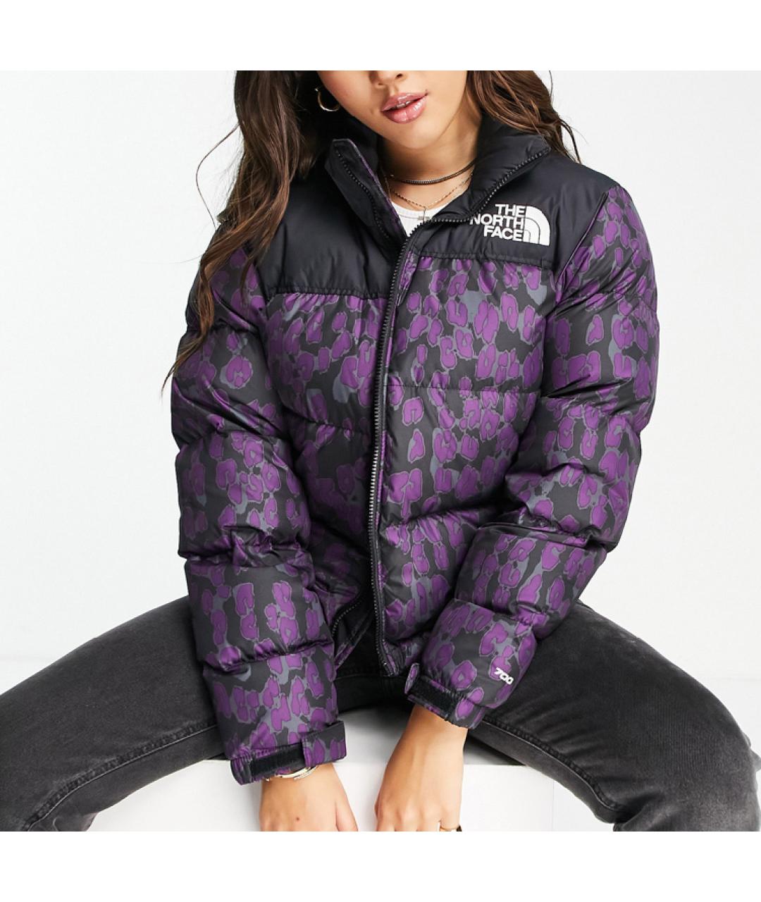 THE NORTH FACE Фиолетовый полиамидовый пуховик, фото 4