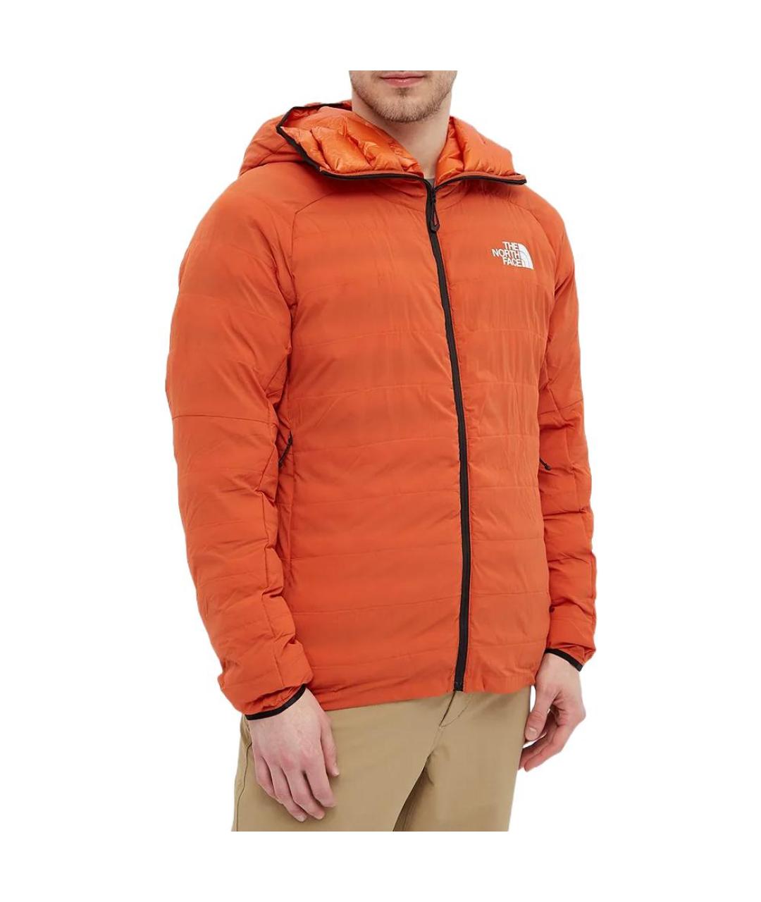 THE NORTH FACE Оранжевый пуховик, фото 2