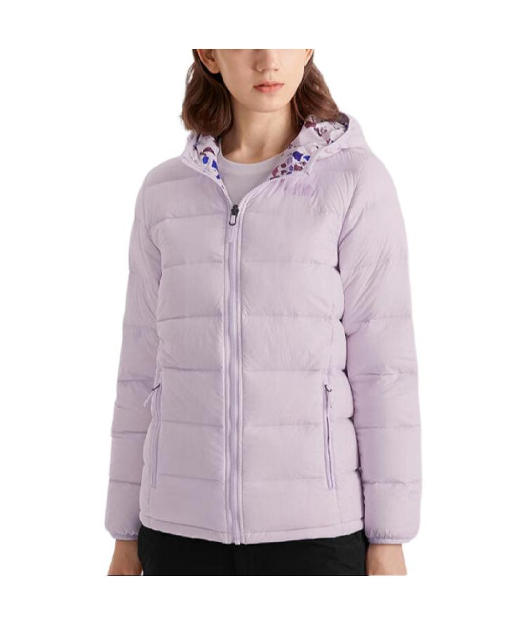 THE NORTH FACE Фиолетовый пуховик, фото 2