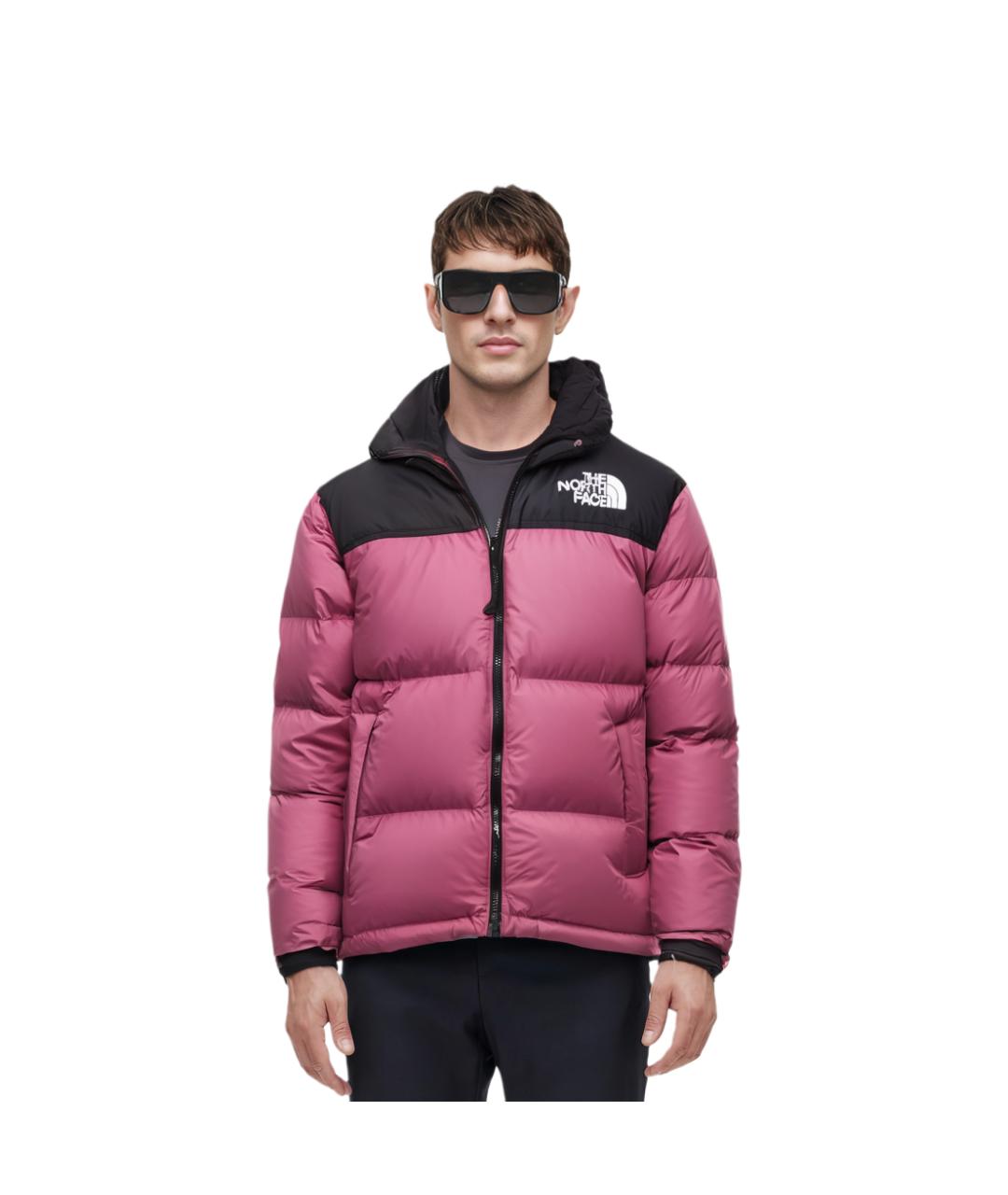 THE NORTH FACE Розовый пуховик, фото 3