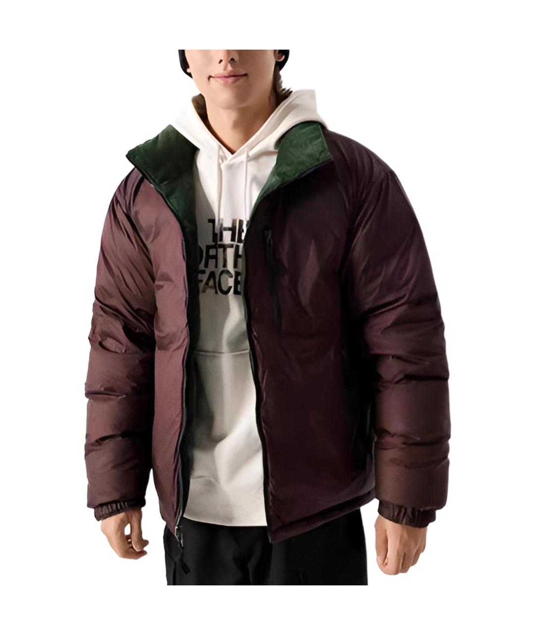 THE NORTH FACE Зеленый пуховик, фото 3