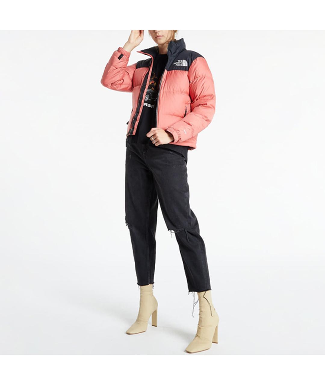 THE NORTH FACE Розовый пуховик, фото 3
