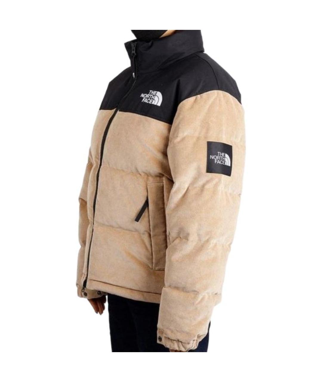 THE NORTH FACE Бежевый пуховик, фото 4