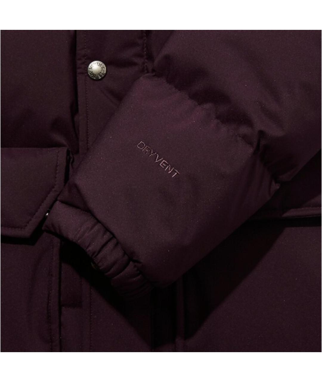 THE NORTH FACE Бордовый пуховик, фото 4